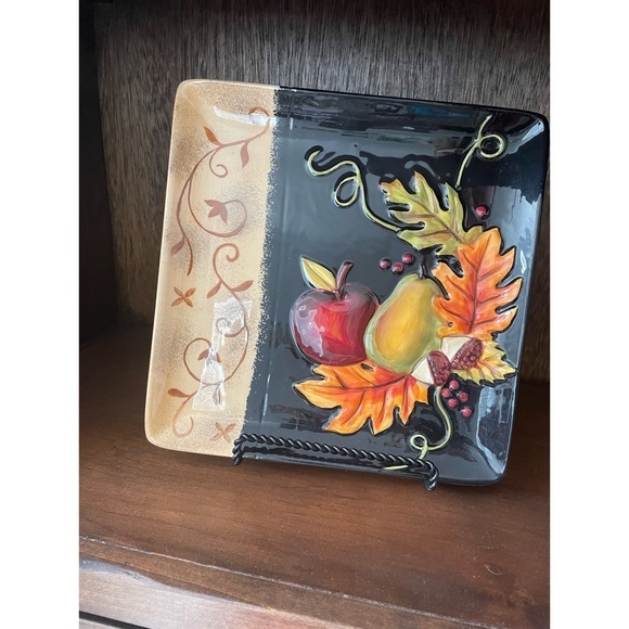 Decorative Hand Crafted Plate - Picture 1 of 4